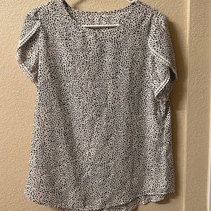 Polka dot top